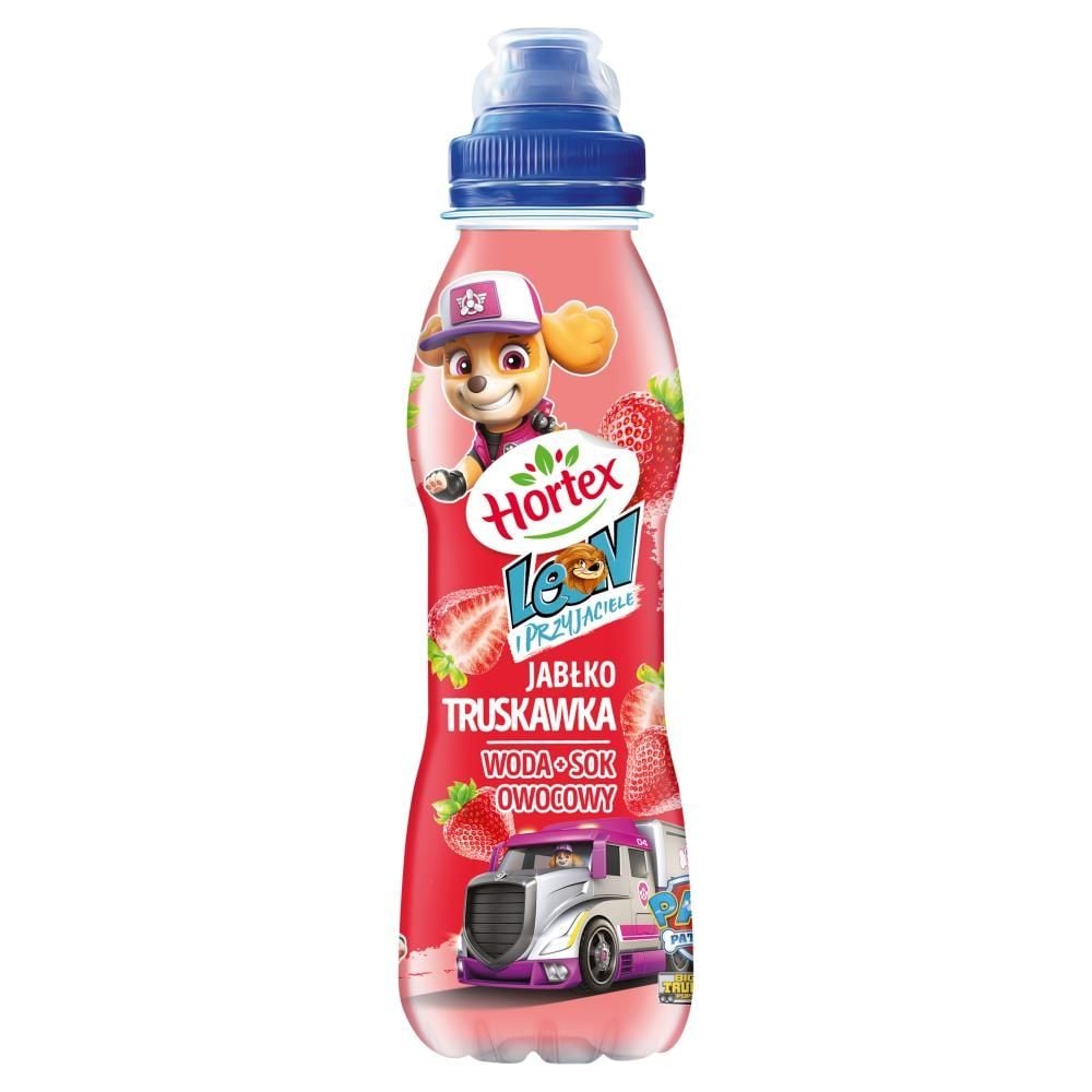 Hortex Leon i Przyjaciele Napój owocowy truskawka 400 ml