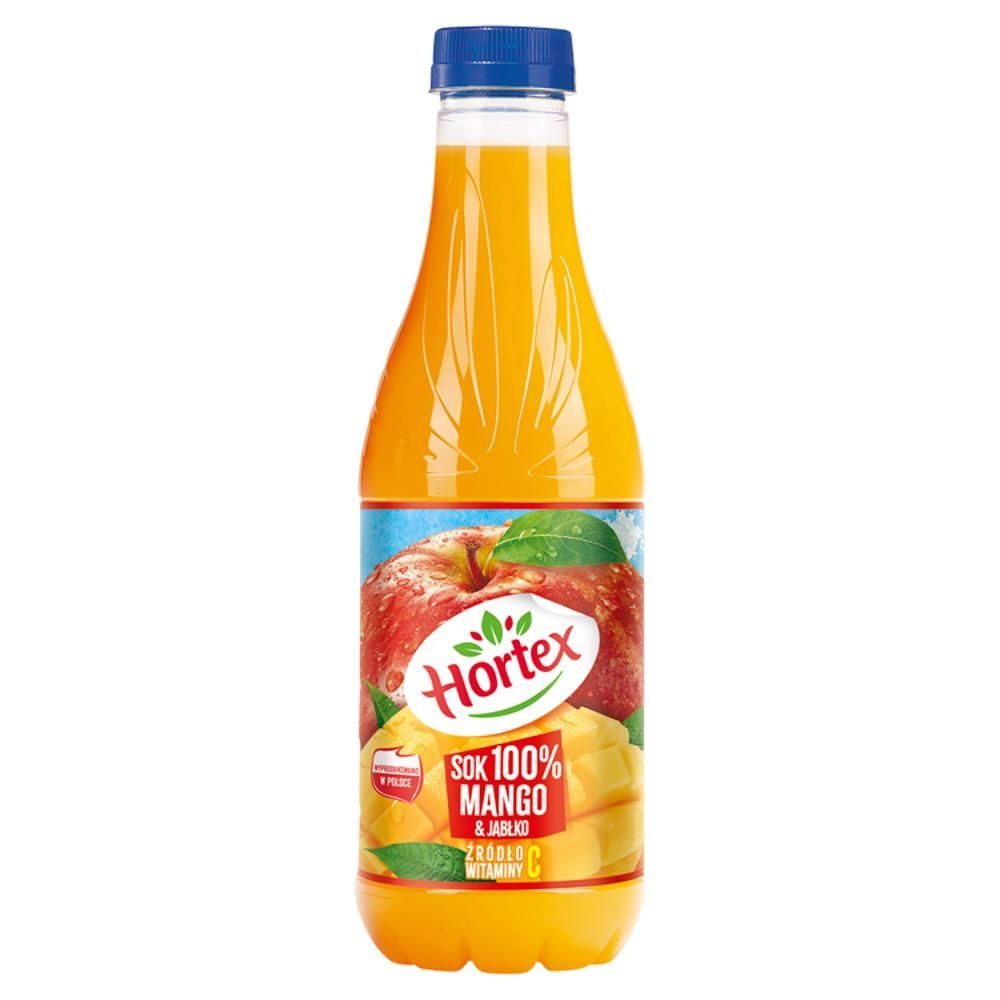 Hortex Sok 100 % mango & jabłko 1 l