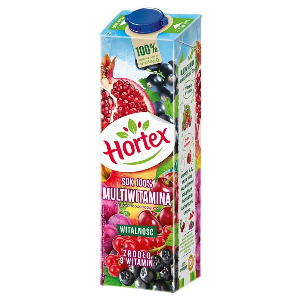 Hortex Sok 100 % multiwitamina 1 l