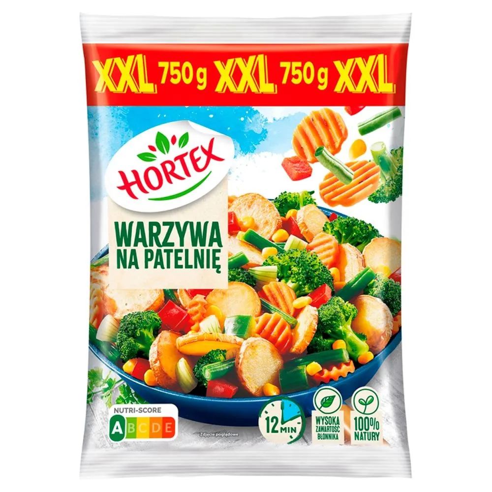 Hortex XXL Warzywa na patelnię 750 g