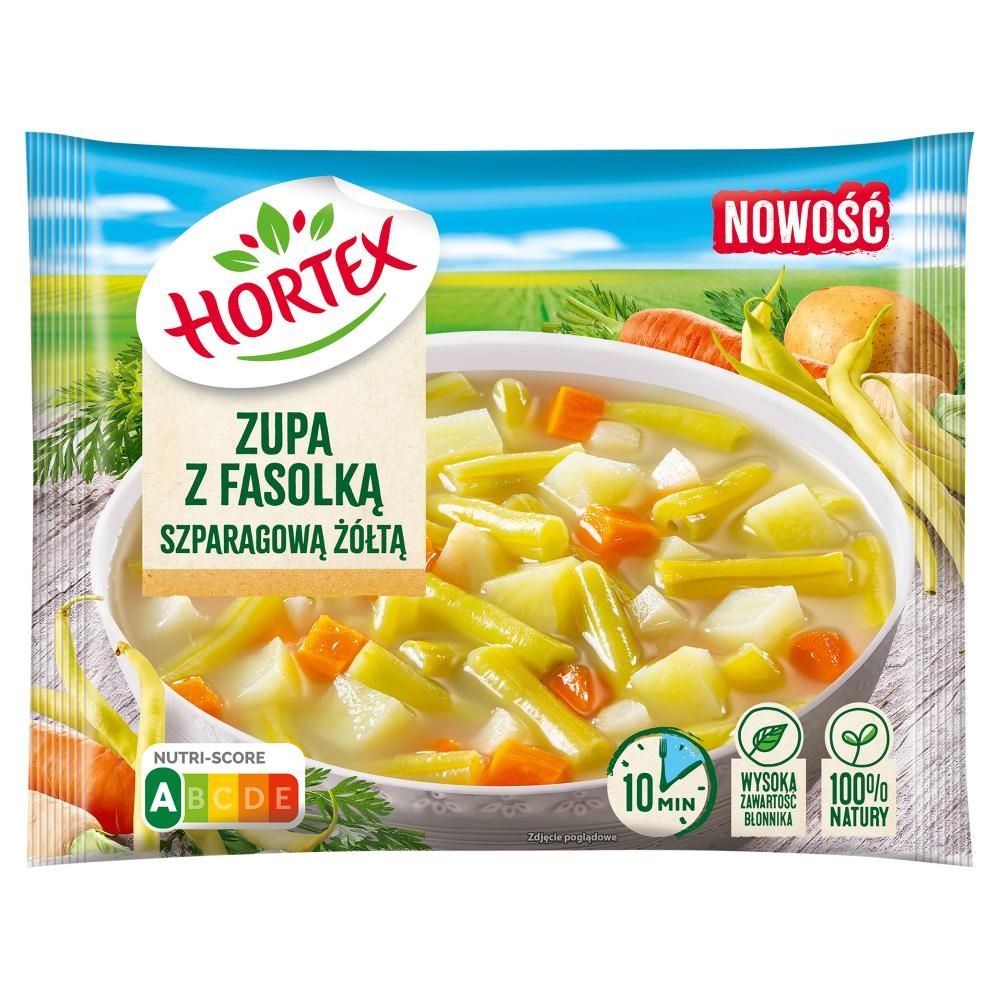 Hortex Zupa z fasolką szparagową żółtą 450 g