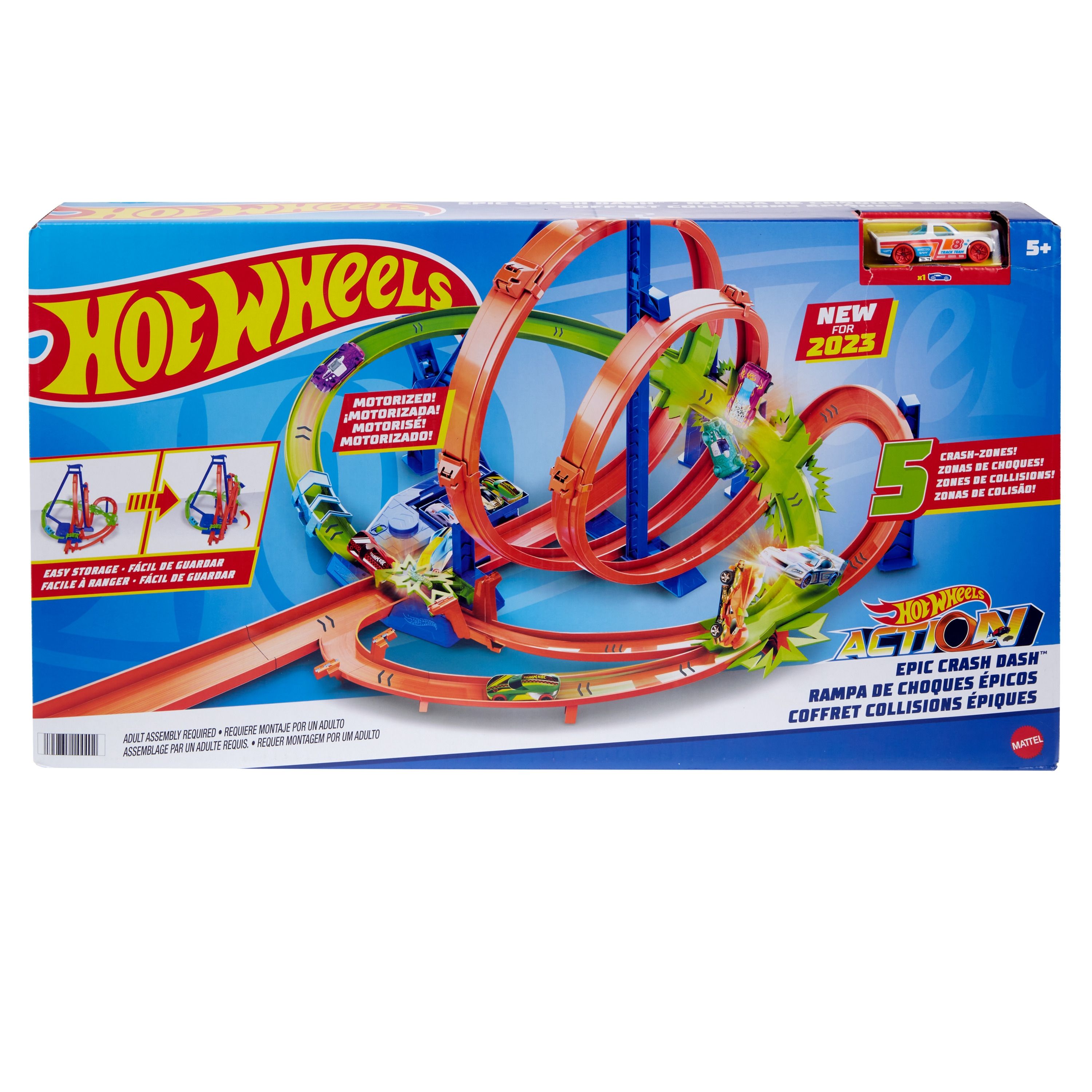 Hot Wheels Epicka Pętla Kraks Zestaw HLN97