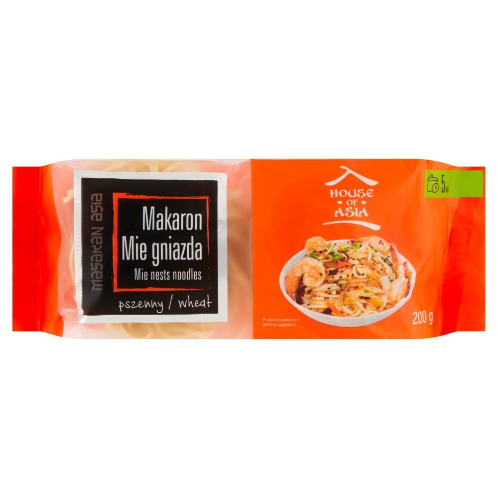 House of Asia Makaron Mie gniazda pszenny 200g