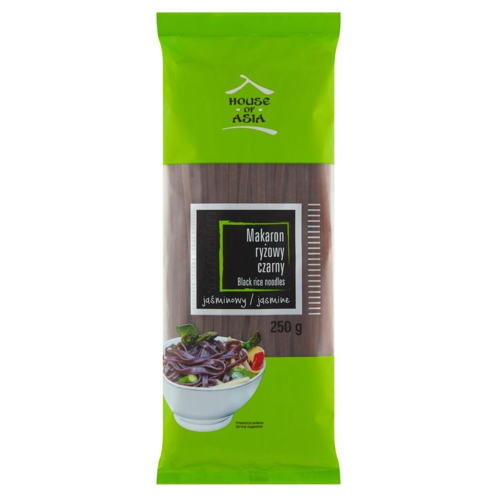 House of Asia Makaron ryżowy czarny jaśminowy 250 g