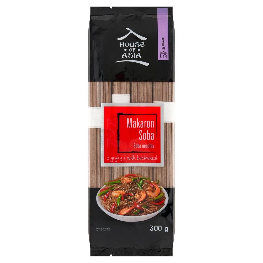 House of Asia Makaron soba z gryką 300 g