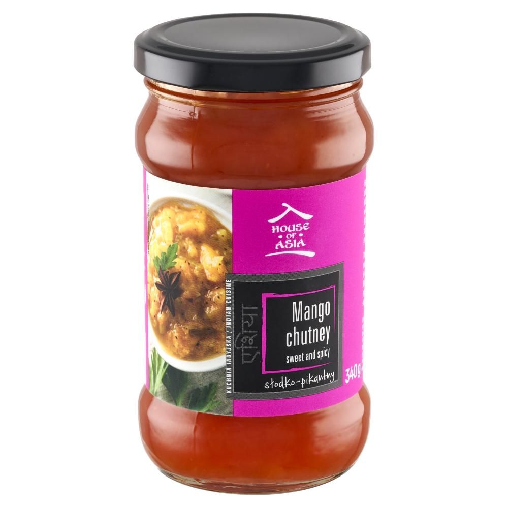 House of Asia Mango chutney słodko-pikantny 340 g