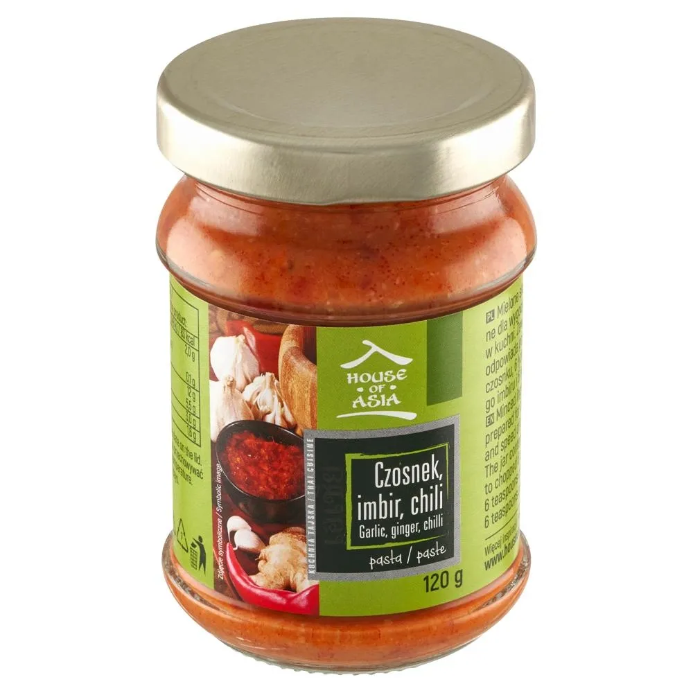 House of Asia Pasta czosnek imbir chili 120 g