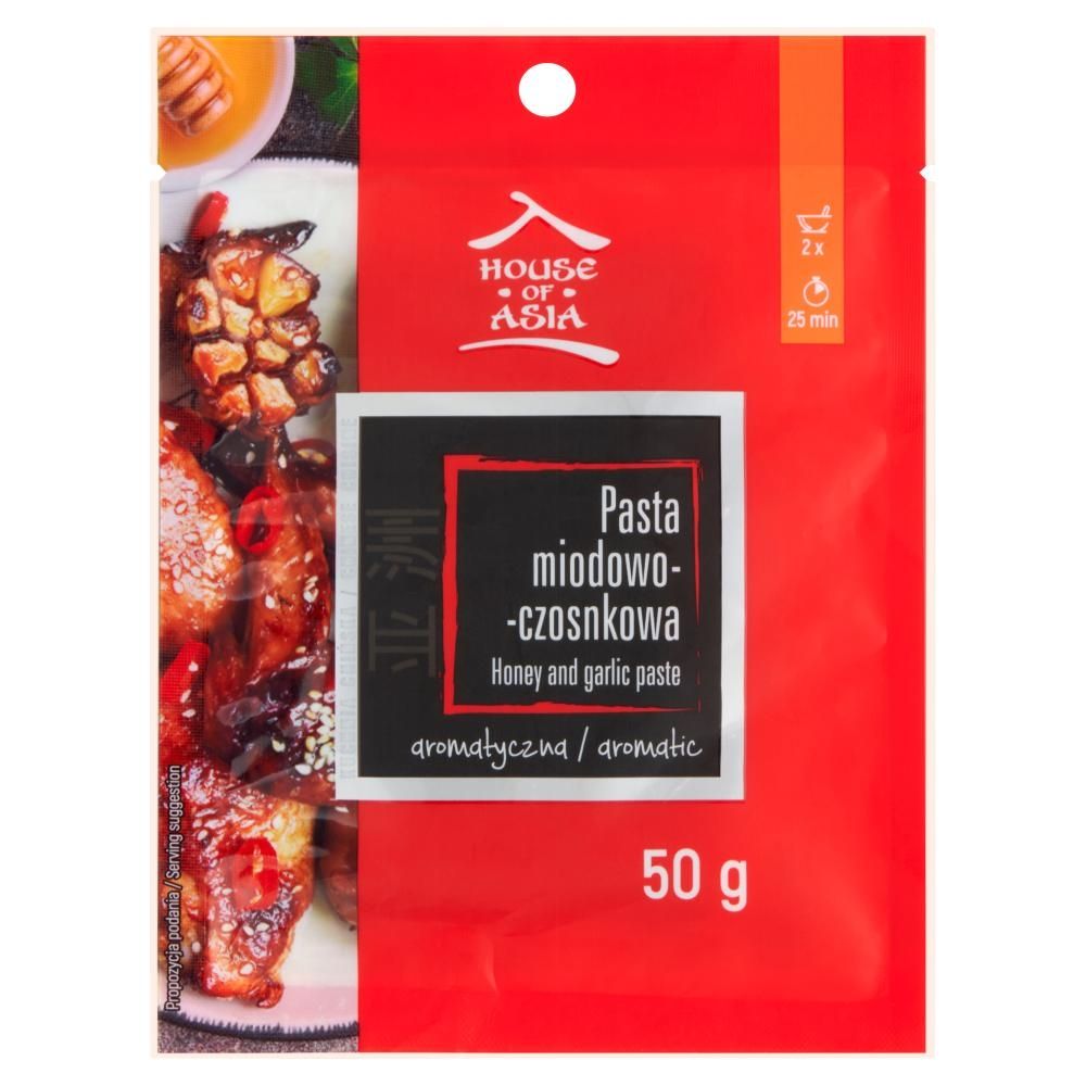 House of Asia Pasta miodowo-czosnkowa 50 g