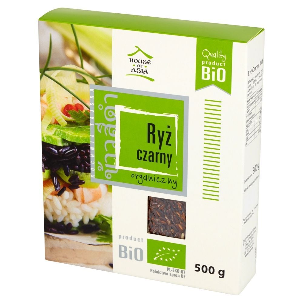 House of Asia Ryż czarny organiczny BIO 500 g