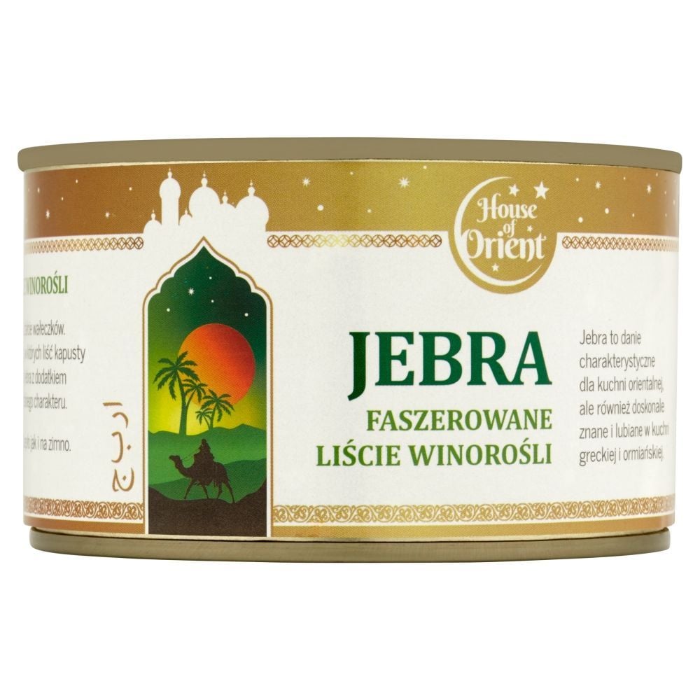 House of Orient Jebra Faszerowane liście winorośli 400 g