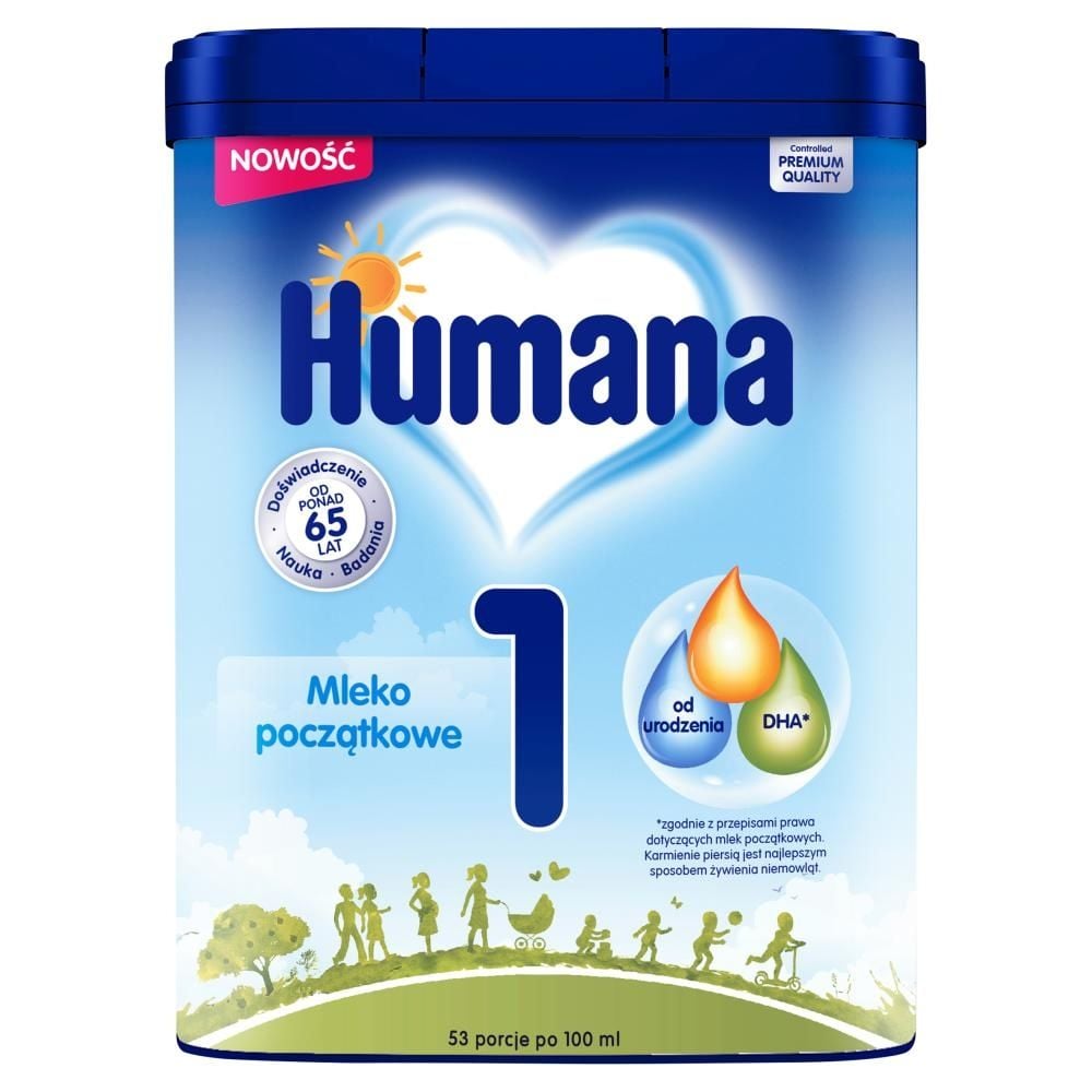 Humana 1 Mleko początkowe 750 g