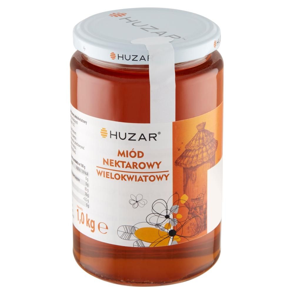 Huzar Miód nektarowy wielokwiatowy 1,0 kg