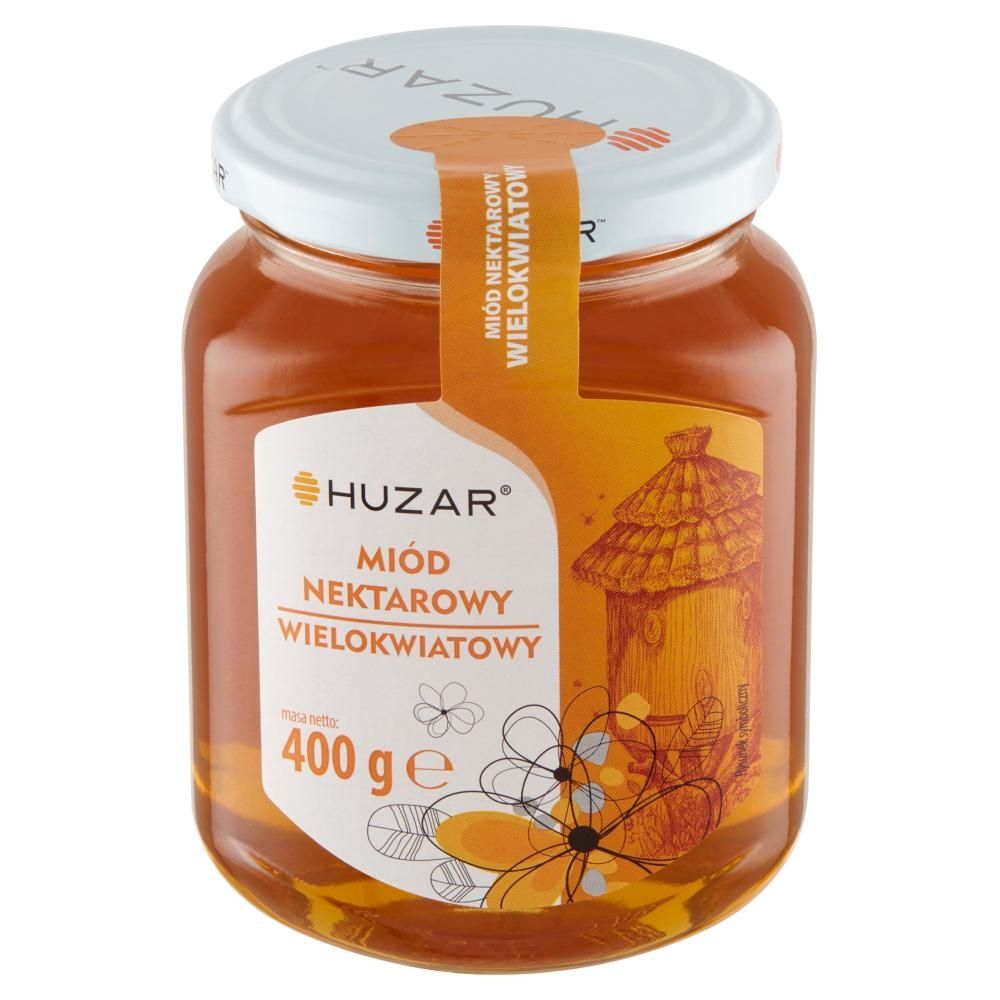 Huzar Miód nektarowy wielokwiatowy 400 g