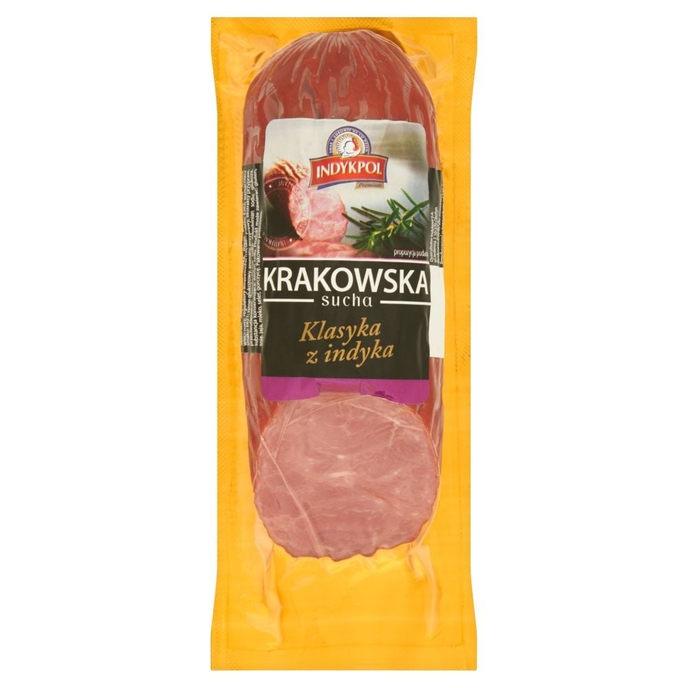 Indykpol Premium Kiełbasa krakowska sucha 325 g