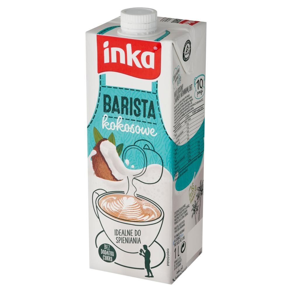 Inka Barista Napój kokosowy z wapniem i witaminami 1 l