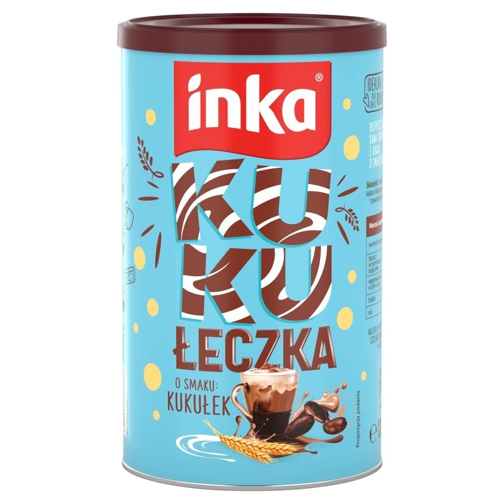 Inka Kukułeczka Rozpuszczalna kawa zbożowa z kakao o smaku kukułek 120 g