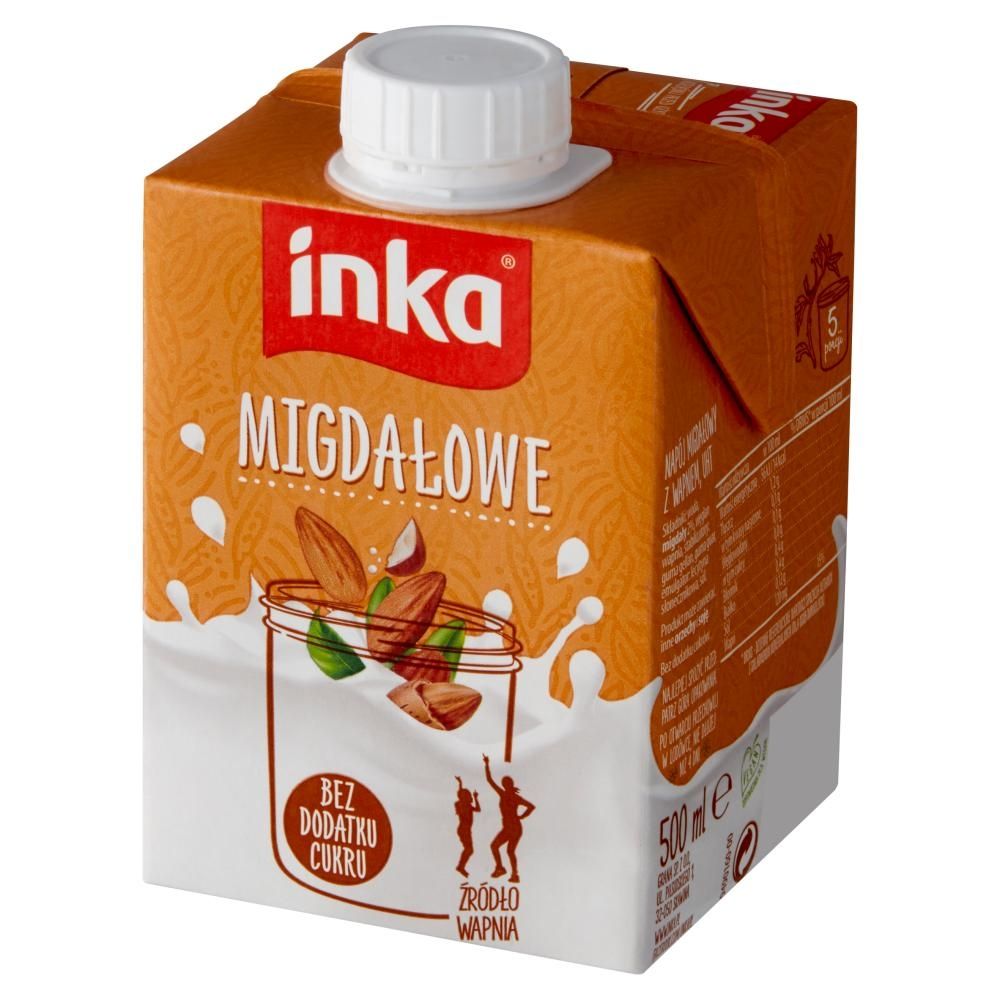 Inka Napój migdałowy z wapniem 500 ml