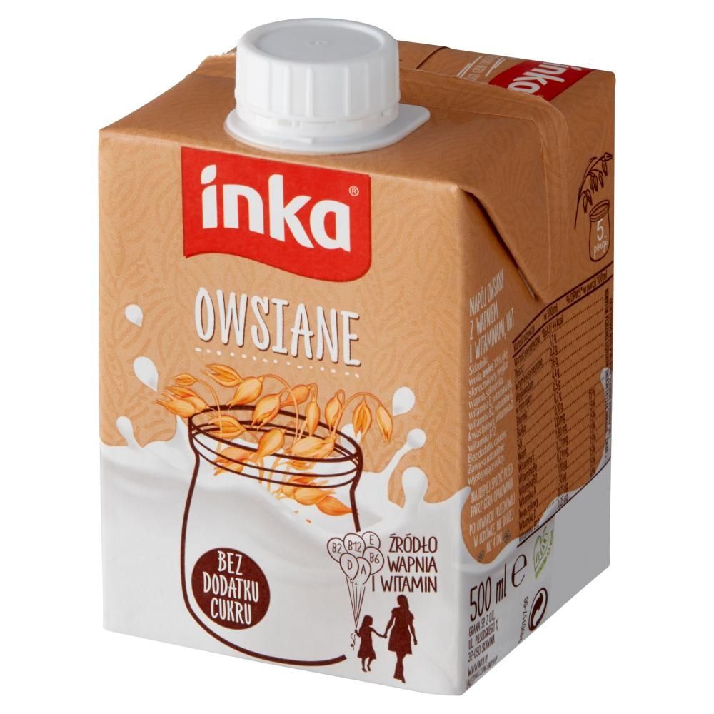 Inka Napój owsiany z wapniem i witaminami 500 ml