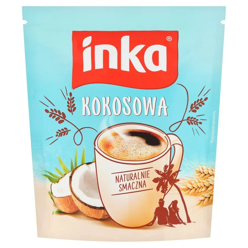 Inka Rozpuszczalna kawa zbożowa z kokosem 200 g