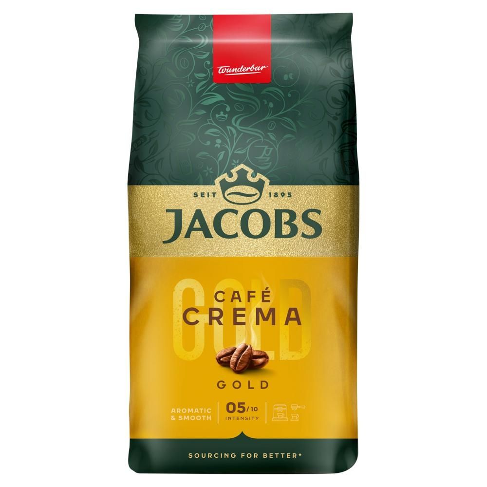 Jacobs Café Crema Gold Kawa ziarnista palona 500 g