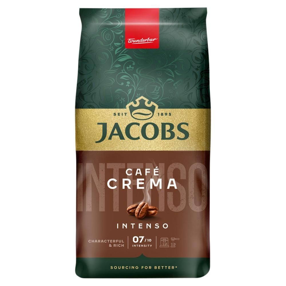 Jacobs Café Crema Intenso Kawa ziarnista palona 1000 g