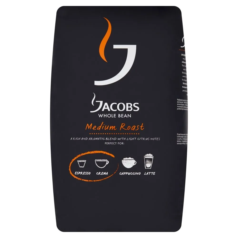 Jacobs Medium Roast Kawa ziarnista 1000 g