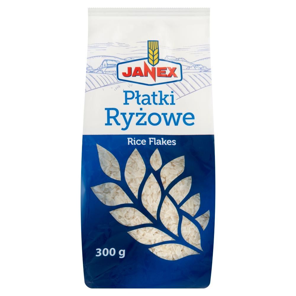 Janex Płatki ryżowe 300 g