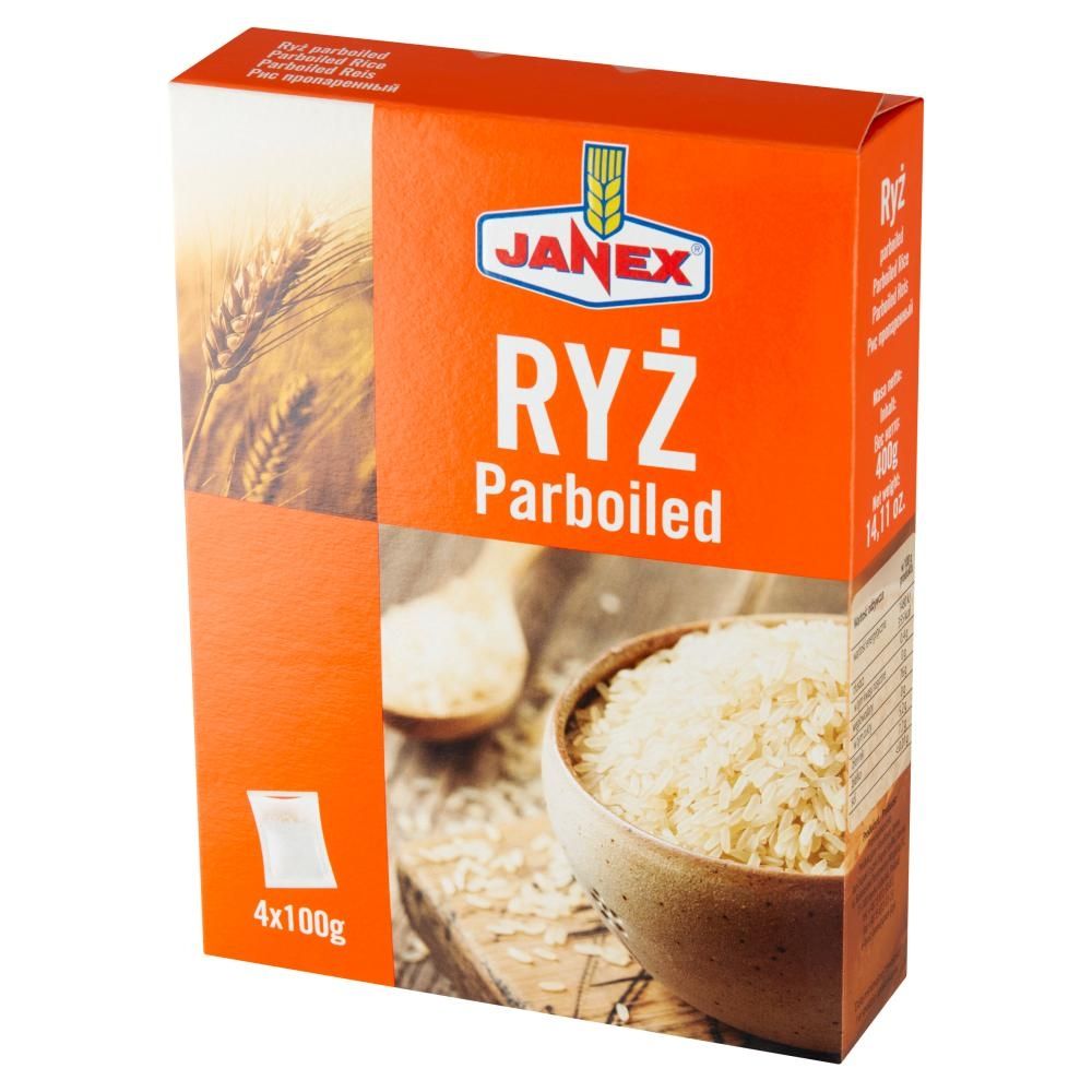 Janex Ryż parboiled 400 g (4 x 100 g)