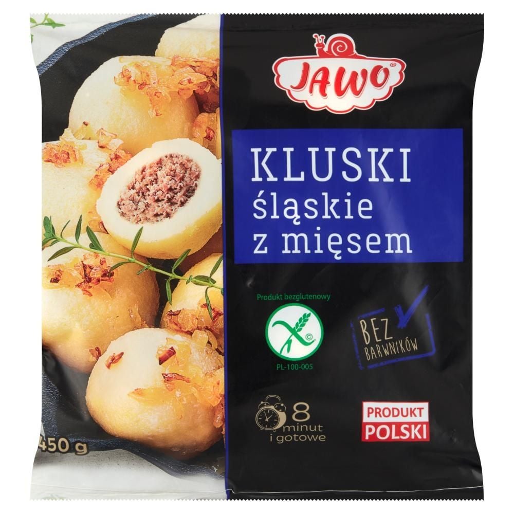 Jawo Kluski śląskie z mięsem 450 g