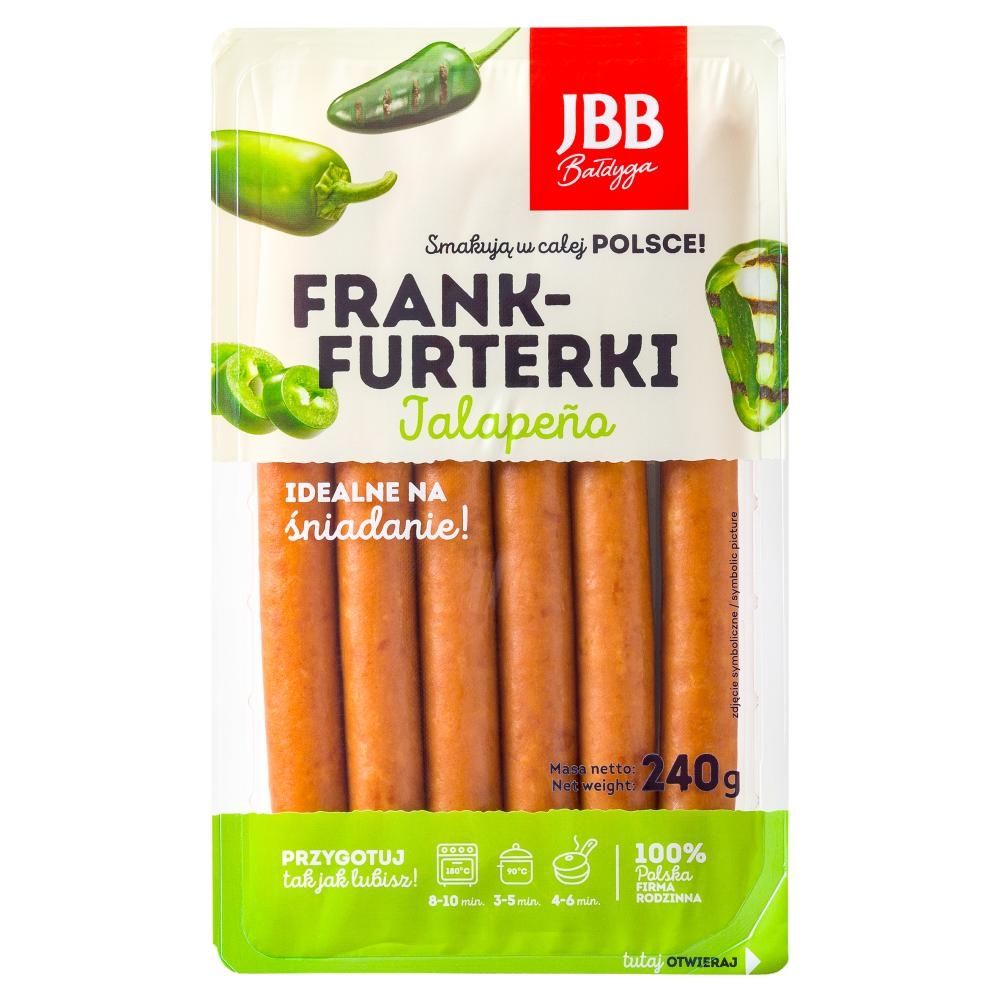 JBB Bałdyga Frankfurterki jalapeño 240 g