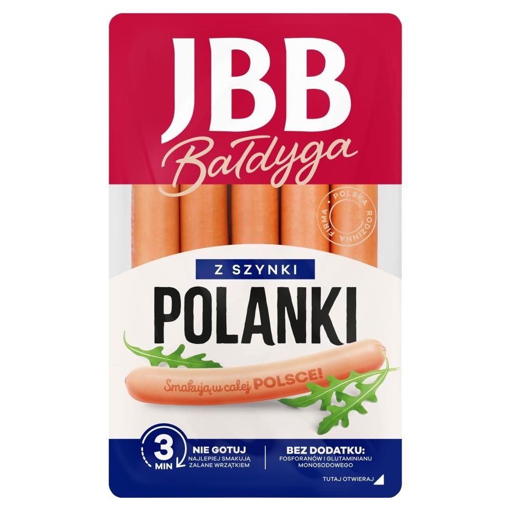 JBB Bałdyga Polanki z szynki Kiełbasa wieprzowa 225 g