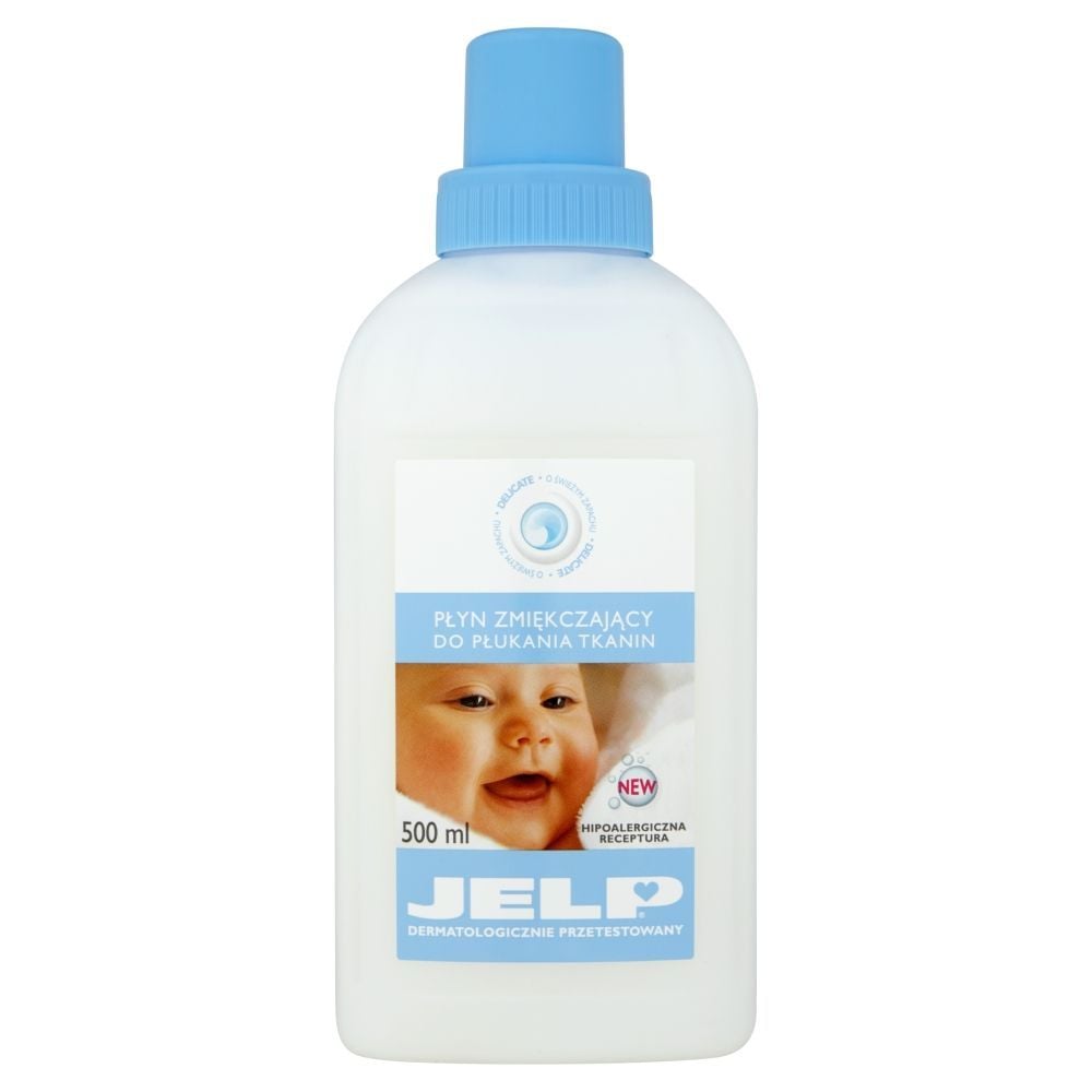 JELP Delicate Płyn zmiękczający do płukania tkanin 500 ml (6 prań)