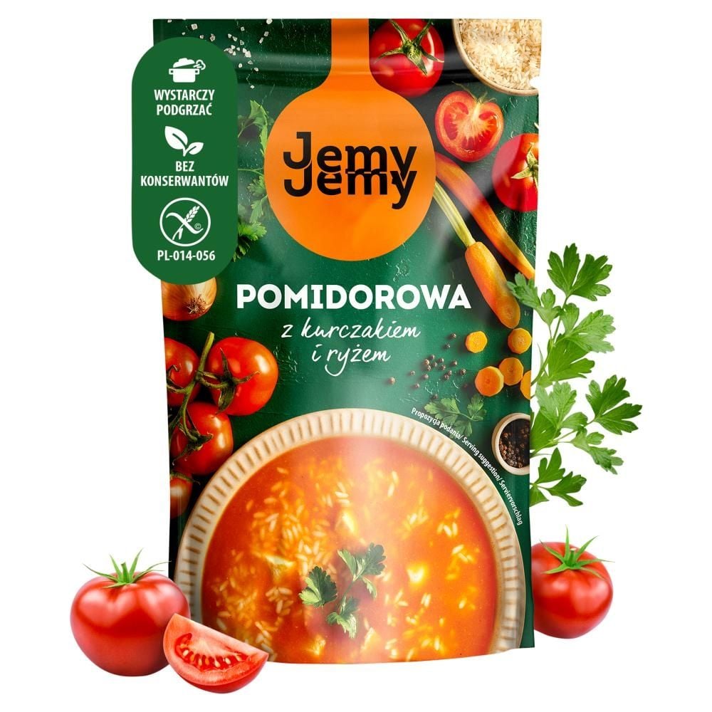 JemyJemy Pomidorowa z kurczakiem i ryżem 450 g