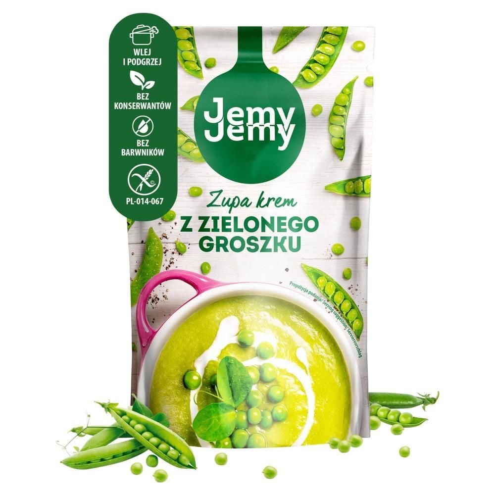 JemyJemy Zupa krem z zielonego groszku 375 g