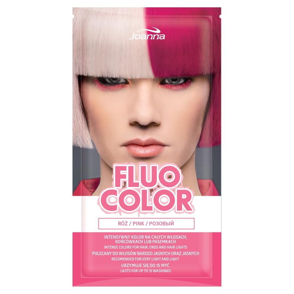 Joanna Fluo Color do włosów róż 35 g