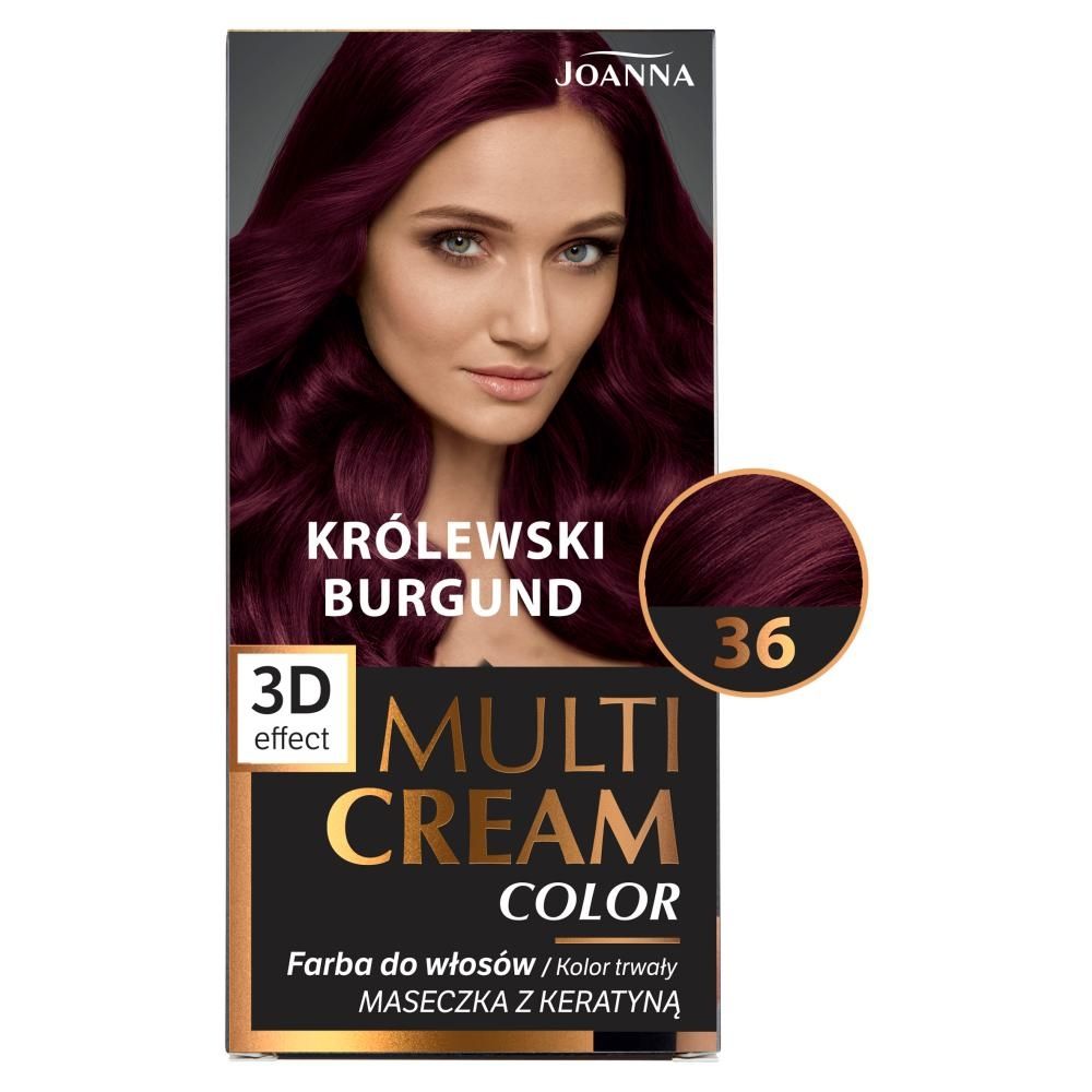 Joanna Multi Cream Color Farba do włosów królewski burgund 36