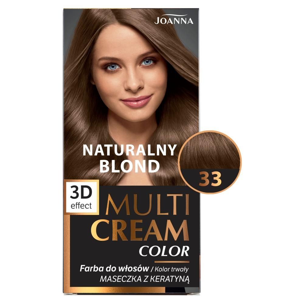 Joanna Multi Cream Color Farba do włosów naturalny blond 33