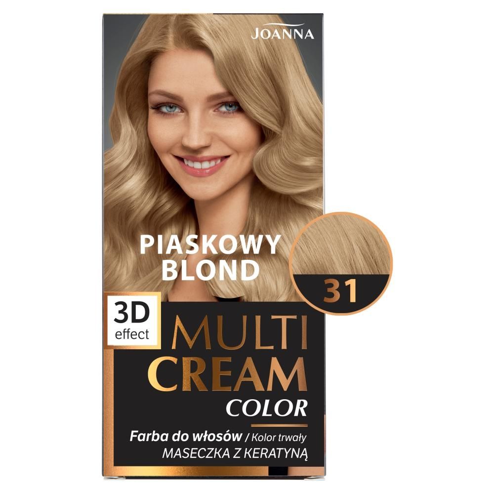 Joanna Multi Cream Color Farba do włosów piaskowy blond 31