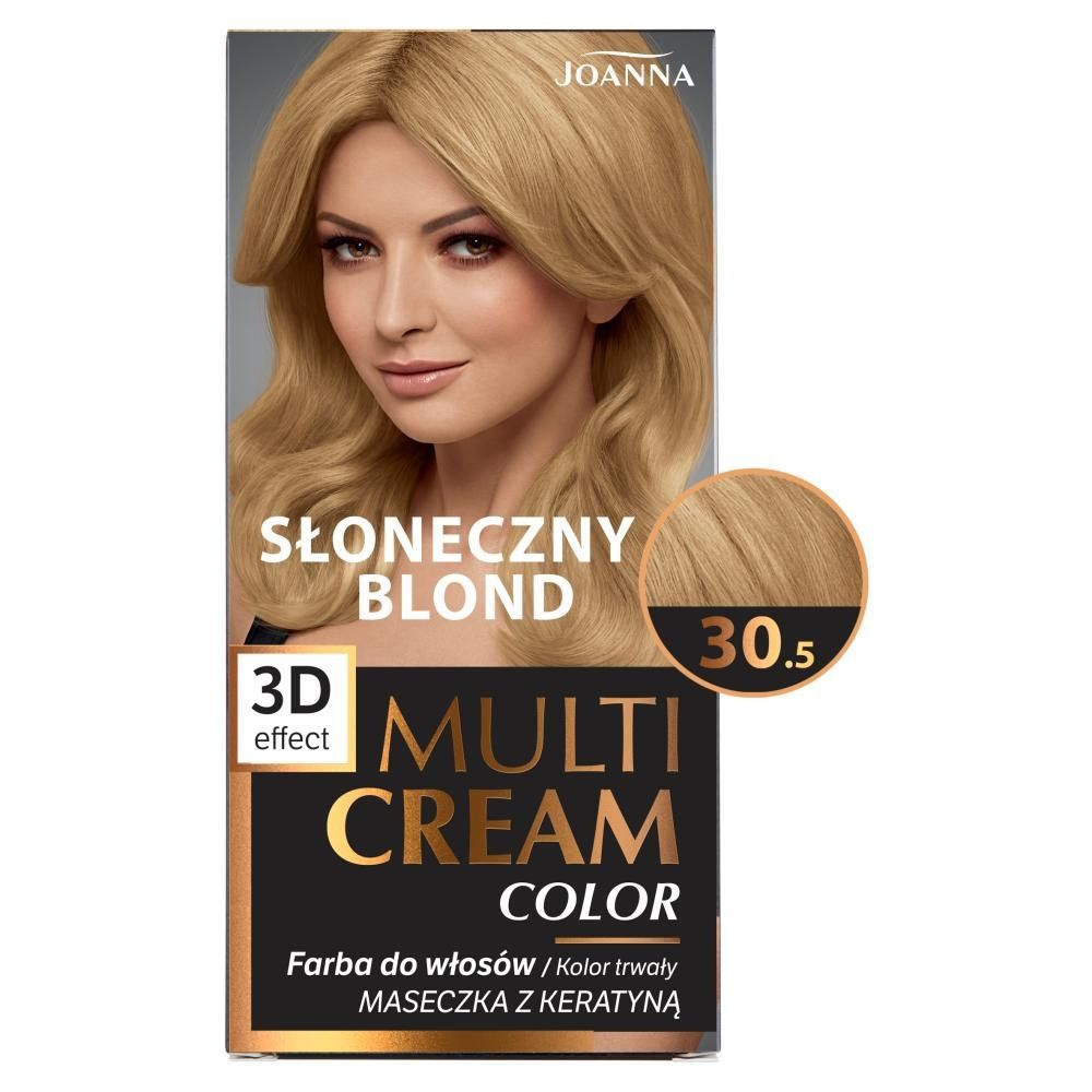 Joanna Multi Cream Color Farba do włosów słoneczny blond 30.5