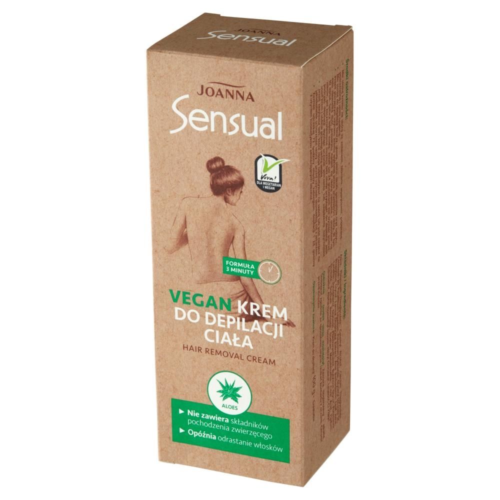 Joanna Sensual Vegan Krem do depilacji ciała 100 g