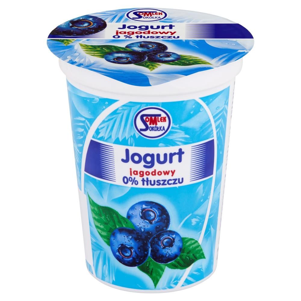 Jogurt jagodowy 0% tłuszczu 400 g