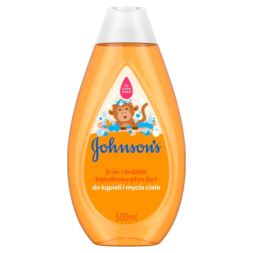 Johnson's Bąbelkowy płyn do kąpieli i mycia ciała 2w1 500 ml