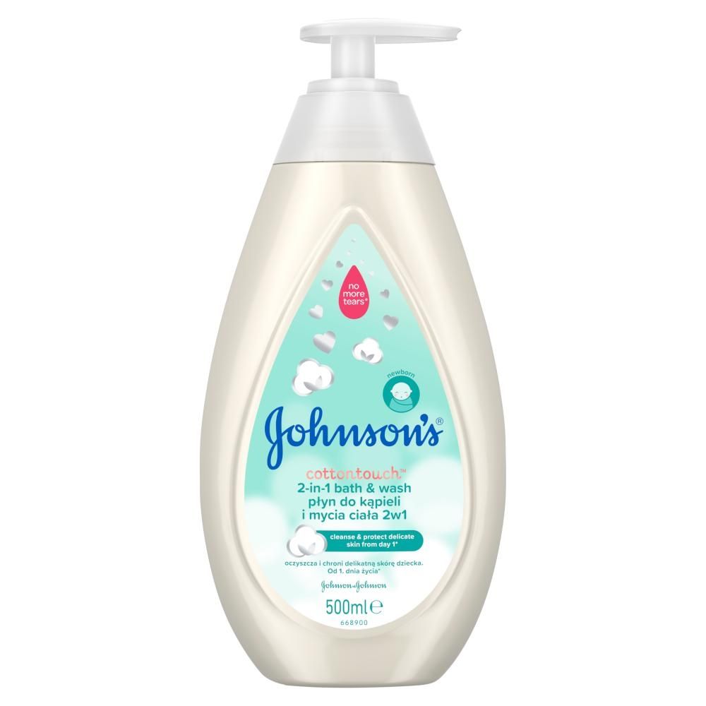 Johnson's Cottontouch Płyn do kąpieli i mycia ciała 2w1 500 ml