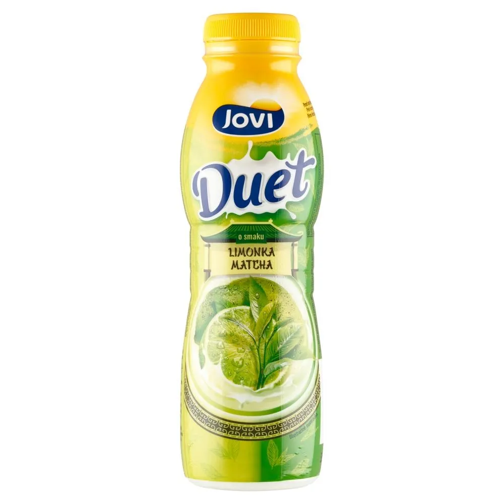 Jovi Duet Napój jogurtowy o smaku limonka matcha 350 g