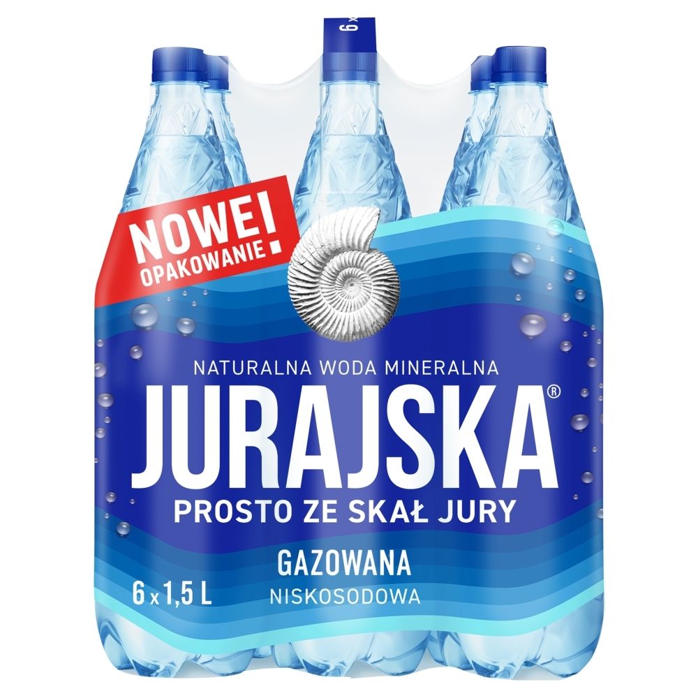 Jurajska Naturalna Woda Mineralna Gazowana 6 X 15 L Zakupy Online Z Dostawą Do Domu 7356