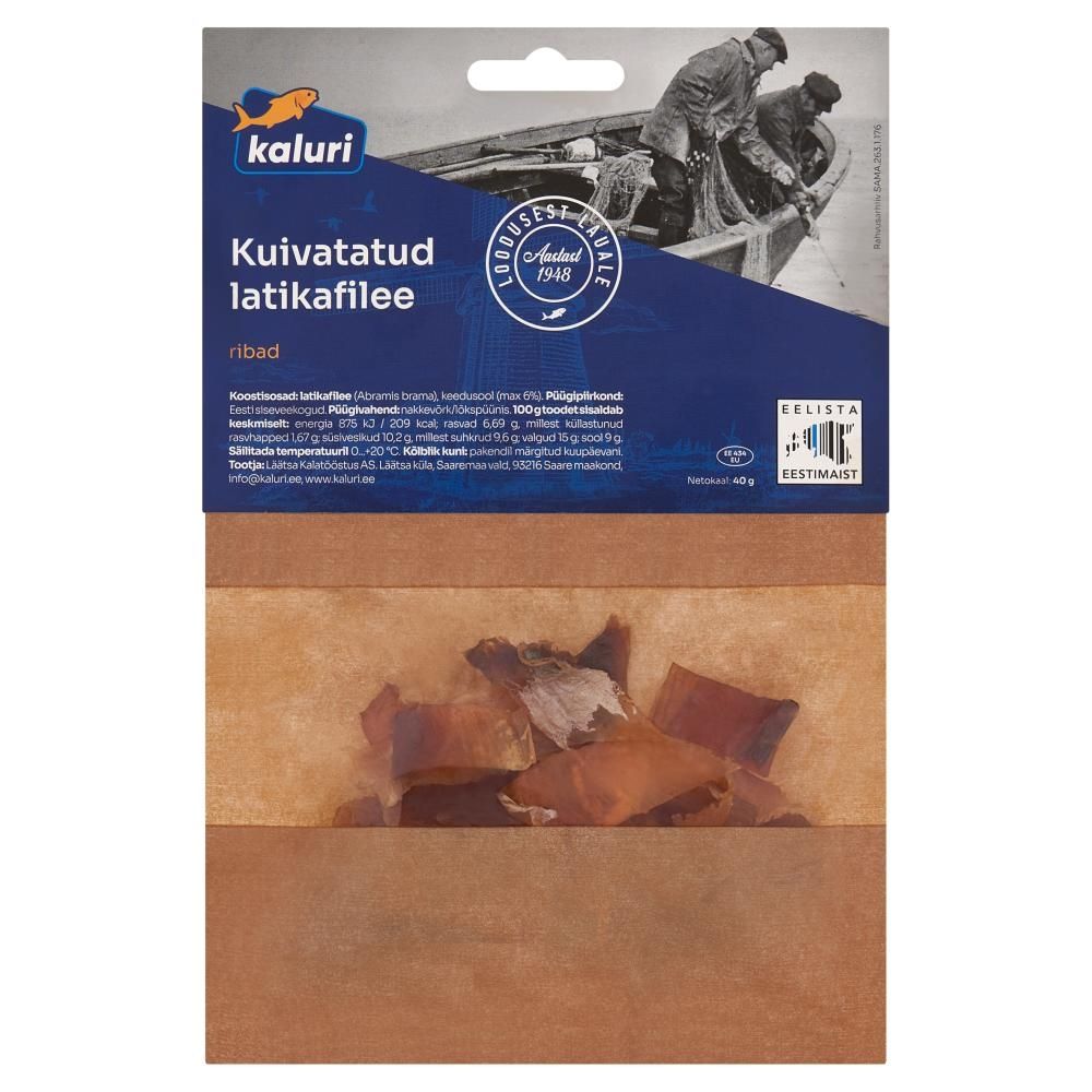 Kaluri Suszony leszcz filet 40 g