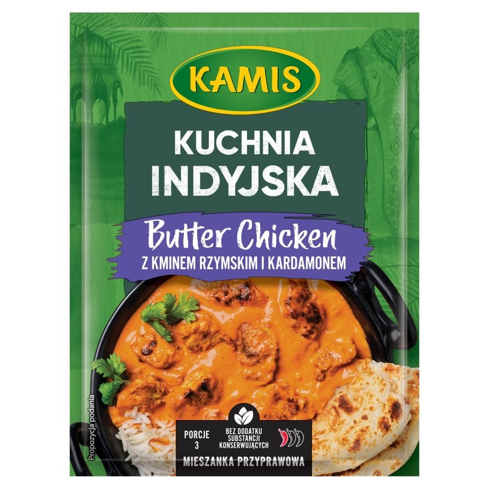 Kamis Kuchnia indyjska Mieszanka przyprawowa butter chicken z kminem rzymskim i kardamonem 15 g