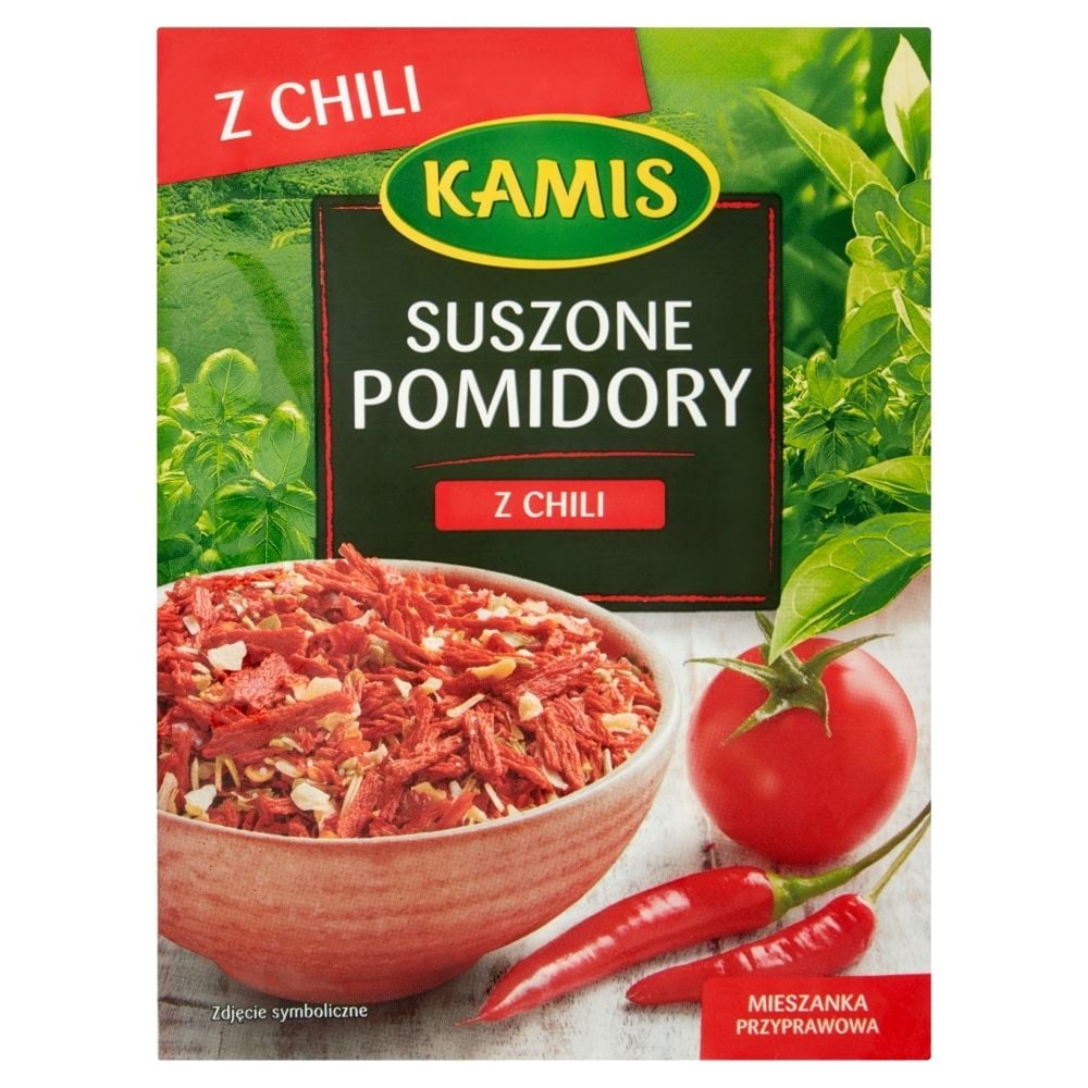 Kamis Suszone pomidory z chili Mieszanka przyprawowa 15 g