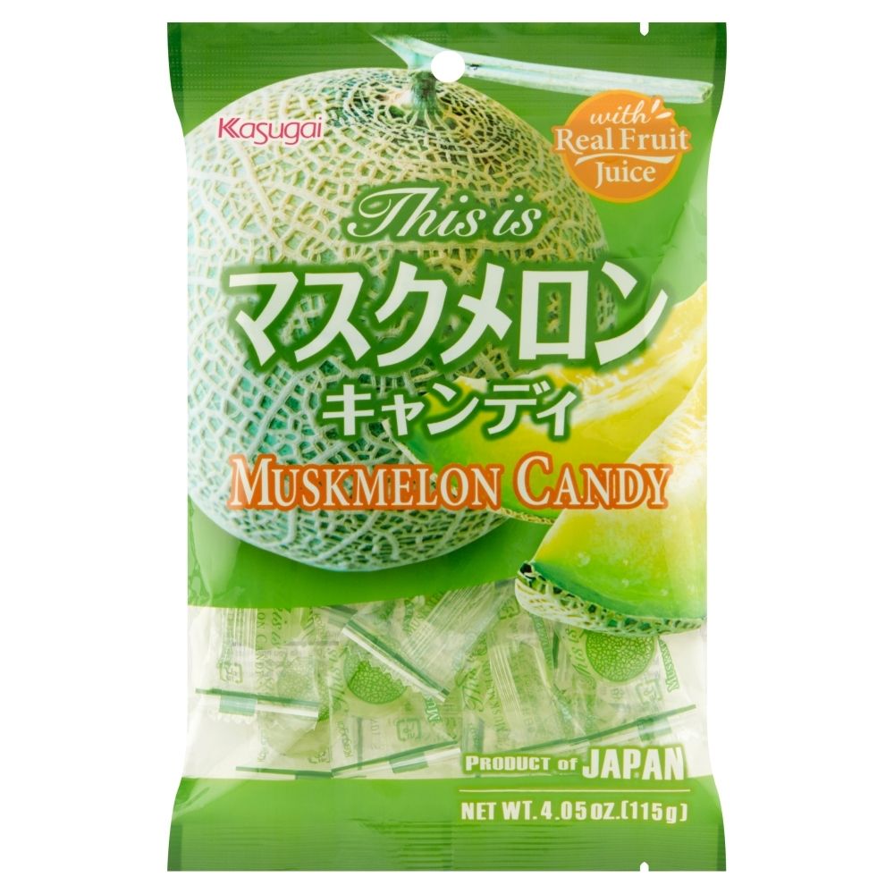 Kasugai Cukierki o smaku melonowym 115 g