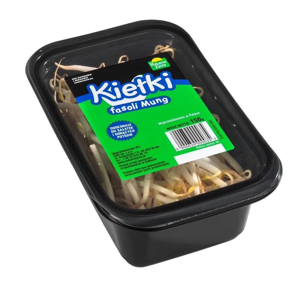 Kiełki Fasoli Mung 150 g